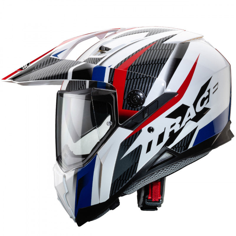 CABERG - XTrace Savana Helmet (White/Red/Blue)