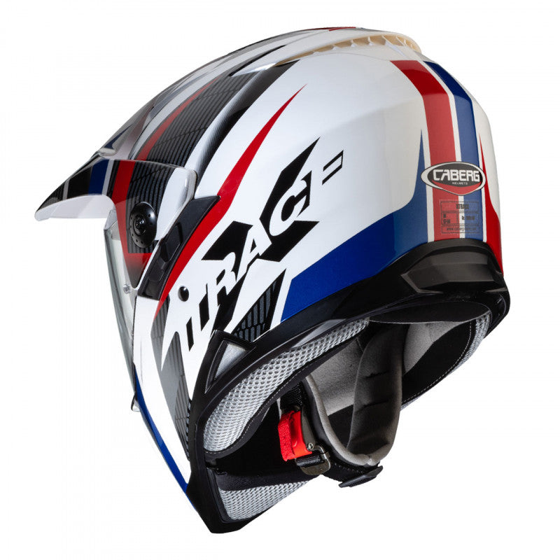 CABERG - XTrace Savana Helmet (White/Red/Blue)