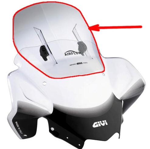 GIVI - Z1997R Upper Airflow Sliding Screen for AF49