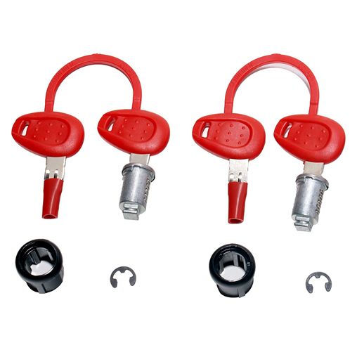 GIVI - Z227 Red Lock Set for Select Cases (Two Cases)