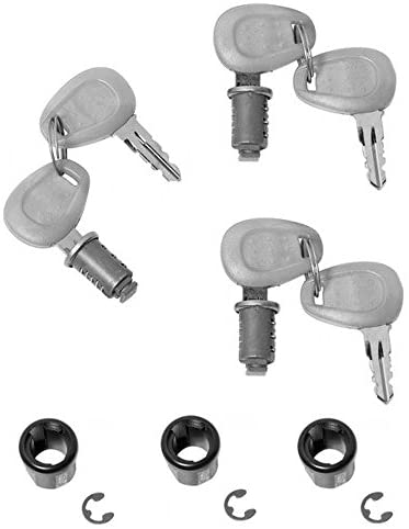 GIVI - Z228A Silver Lock Set (Three Cases)