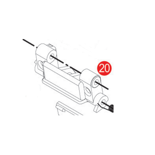 GIVI - Z643NR Hinge Pin Holder for Select Cases