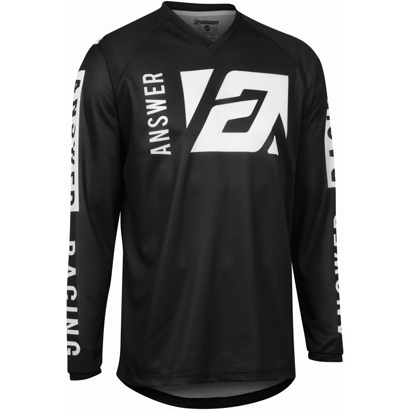 ANSWER - Syncron Merge Jersey (Black/White)