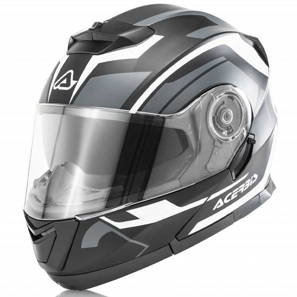 ACERBIS - Serel Flip Helmet (Black/Grey)