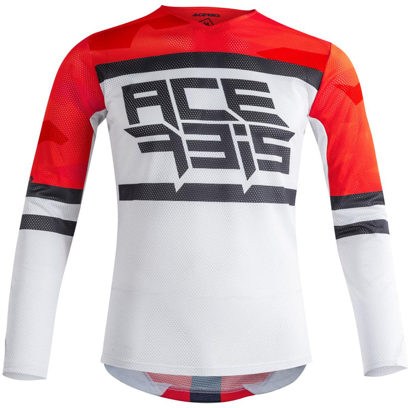 ACERBIS - MX Helios Vented Jersey (Red/White)
