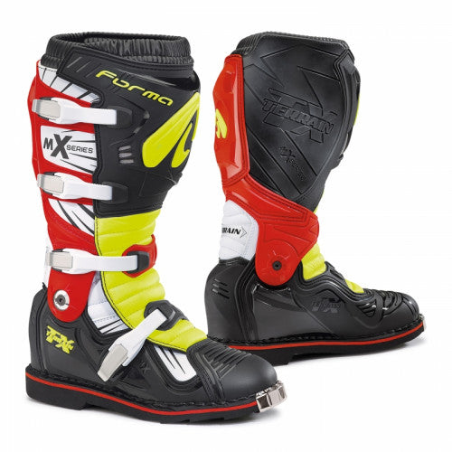 FORMA - Terrain TX Off Road Boots (Black/Fluo/Red)
