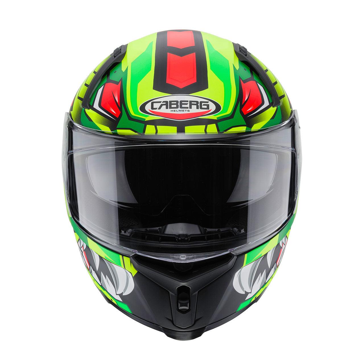 CABERG - Avalon Giga Helmet (Matt Black/Yellow Fluo/Red Fluo)