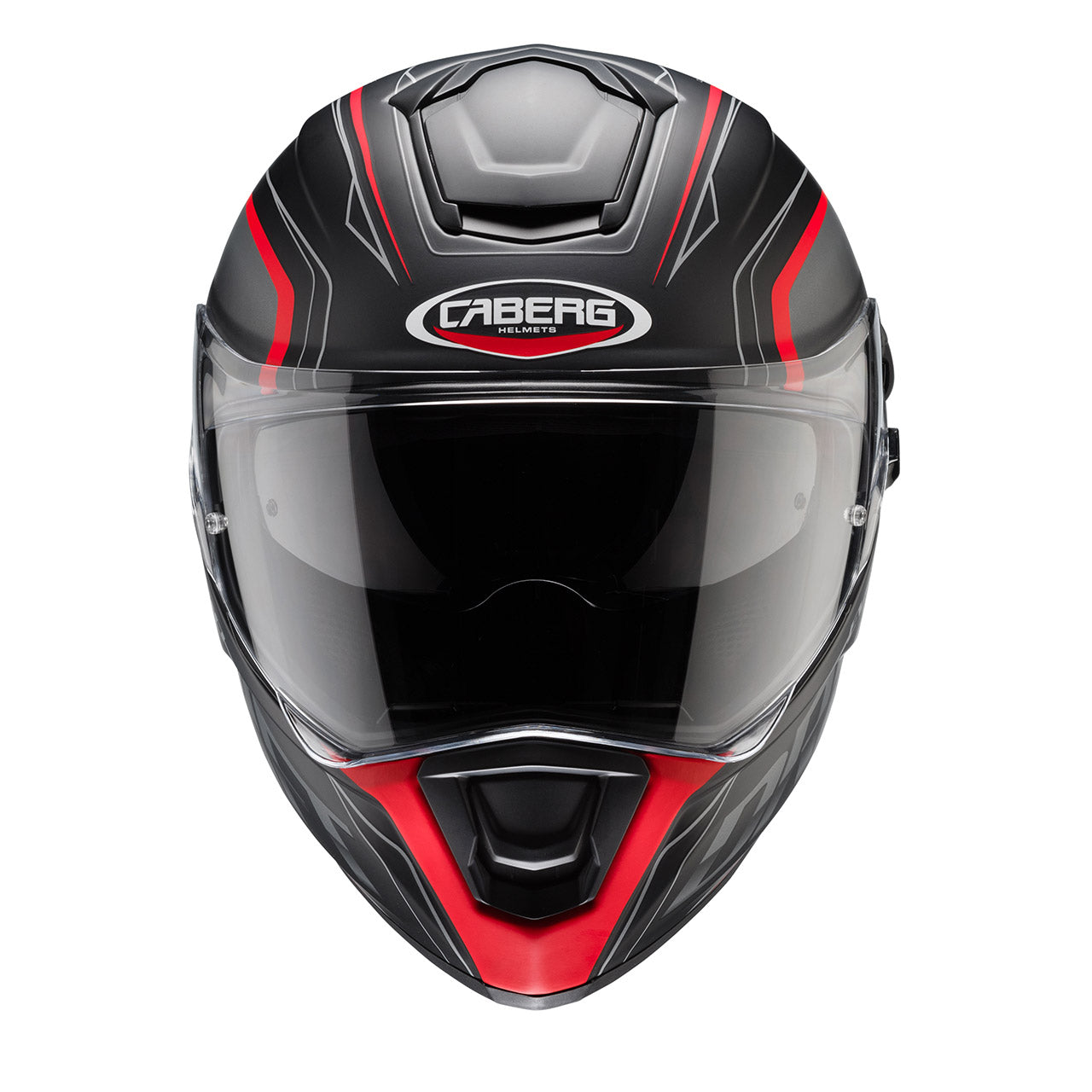 CABERG - Drift Evo Integra Helmet (Matt Black/Anth/Red Fluo)