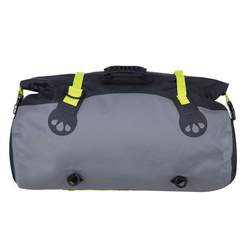 OXFORD - Aqua-T Waterproof Roll Bag - Black/Grey/Fluo (30lt)
