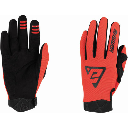 ANSWER - A22 Peak Gloves (Red/Black)