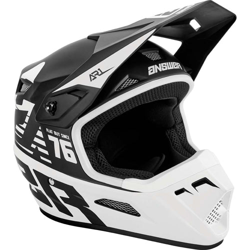 ANSWER - A22 AR1 Bold Helmet (Black/White)
