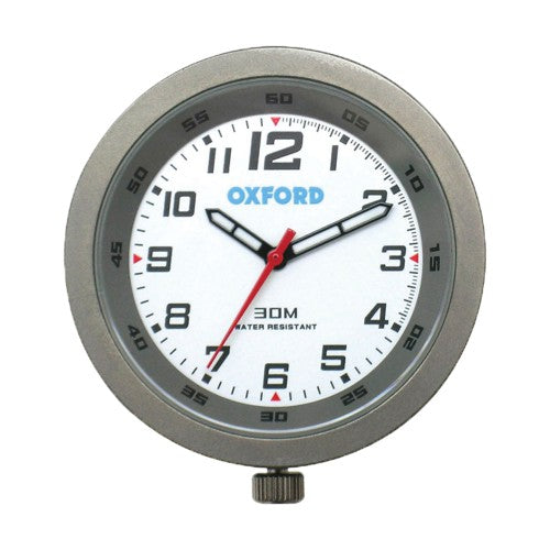 OXFORD - AnaClock (Titanium/Silver)