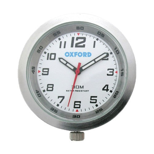 OXFORD - AnaClock (Titanium/Silver)