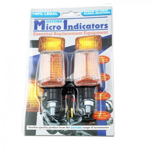 OXFORD - Mini Rectangle Indicators (Black)