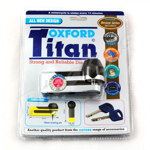 OXFORD - Titan Disc Lock (10mm)