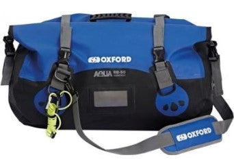 OXFORD - Aqua RB Waterproof Seat Bag - Black/Blue (50lt)